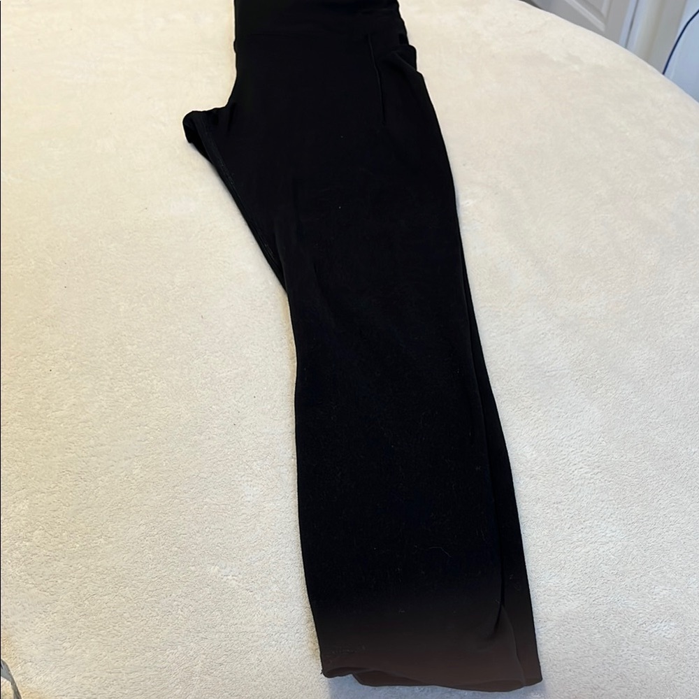 Elegant Black Women's Straight Leg Trousers